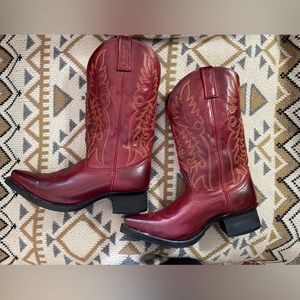 Laredo Red Cowboy Boots